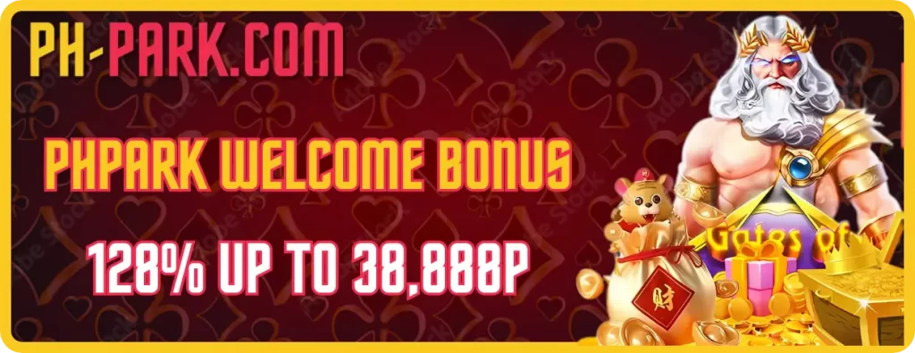 Phpark: Ignite your winnings with a 128% Bonus! Up to 38,888P